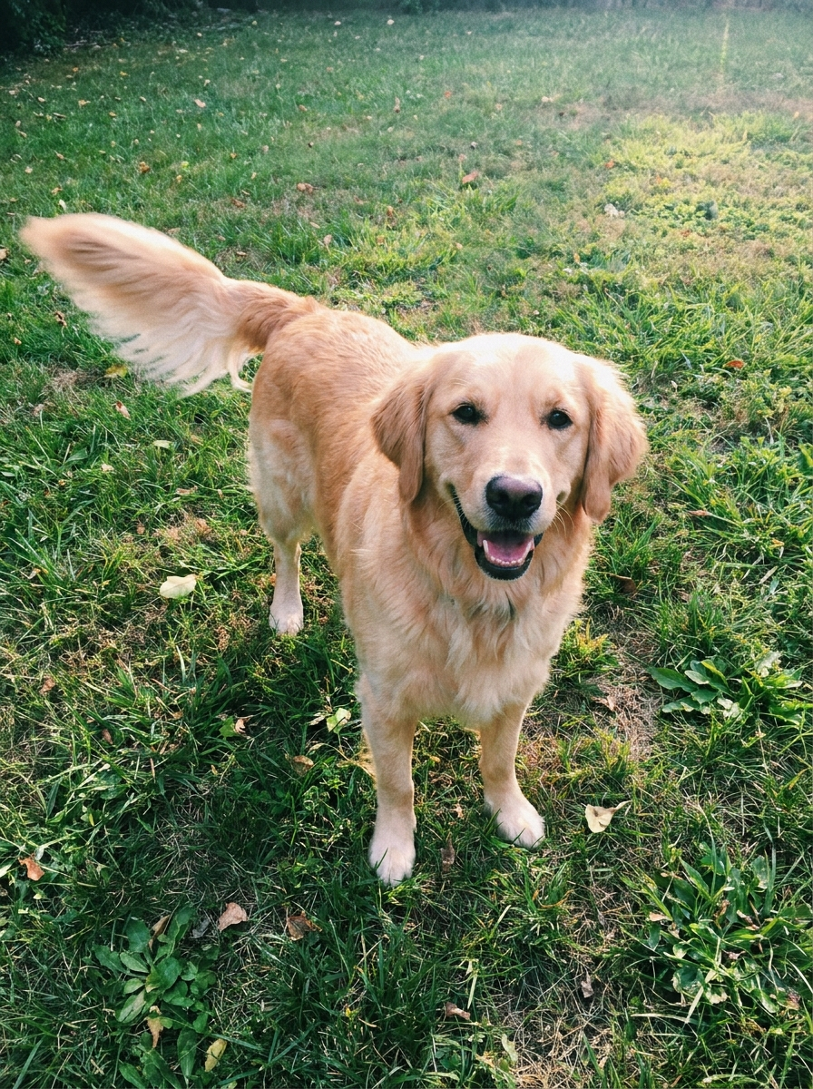 Bella, Golden Retriever, 11 years old